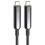 PremiumCord Optický AOC video kabel USB-C 10 m / Video kabel / USB-C / 4K 60Hz / optické vlákno (8592220027278)