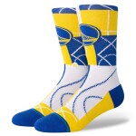 Pánské ponožky Golden State Warriors NBA Zone Stance Crew