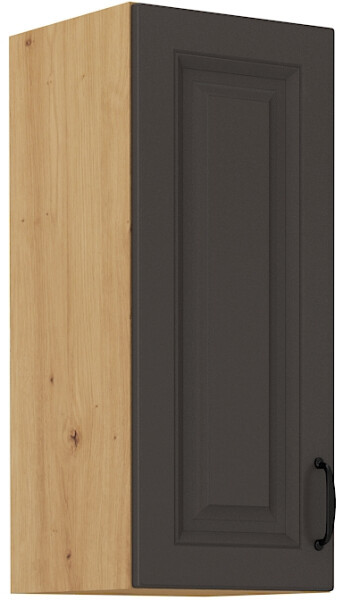 Horní skříňka Stilo 30 G-72 1F Barva korpusu: Dub artisan, Barva dvířek: Grafit