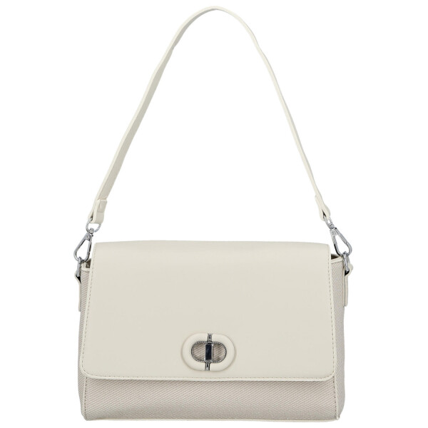 Elegantní dámská koženková kabelka na rameno Ciri, béžová