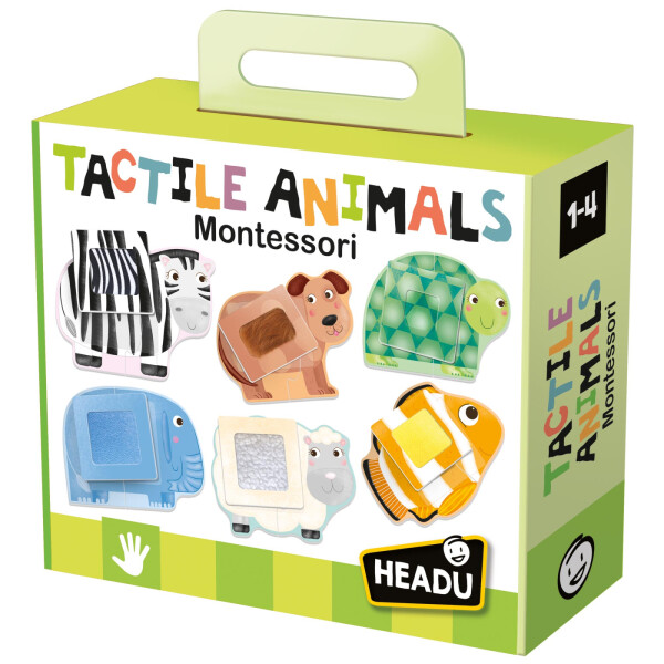 Montessori Dotykové puzzle Zvířátka