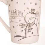 Porcelánový hrnek SNĚHULÁK 470 ml