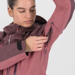 KARPOS W Midi Shell W Jacket, Deco Rose/Huckleberry velikost: S