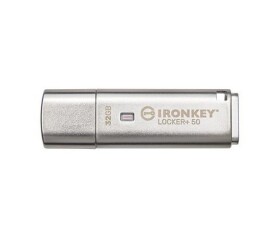 Kingston Flash Disk IronKey 32GB IKLP50 Locker+ 50 AES USB, w/256bit Encryption EDF_443685