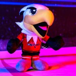 Bleacher Creatures Plyšový maskot Washington Capitals NHL Slapshot #8" Kuricha