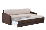 Pohovka Vision látka: Gordon 22 Beige/ Alcone 4 Coffe