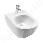 Mio Závěsný bidet, s 1 otvorem pro baterii, s postranními otvory, Jika Perla, bílá H8317121003041