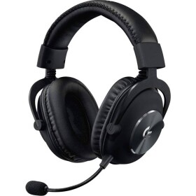 Logitech Gaming G Pro X Gaming Sluchátka Over Ear kabelová 7.1 Surround černá Redukce šumu mikrofonu, Potlačení hluku re