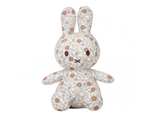 Králíček Miffy textilní Vintage Kytičky 25 cm