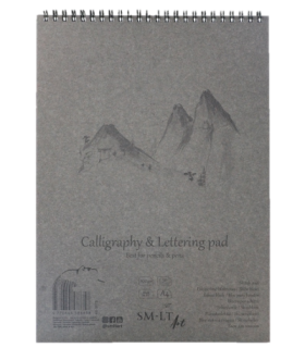 SM.LT Blok na písmo Calligraphy & Lettering SMLT A4 100g, 50 listů
