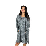 HOSH Mikinové šaty BLAIR Velikost: UNI, Barva: Šedá