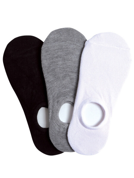 EVONA a.s. 3 PACK nízkých ponožek BOTOŽKY MIX - BOTOZKY 3 MIX 37-40