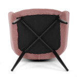 Jídelní židle, růžová, manšestrová látka, DCH-V4009 PINK6