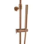 Sprchový systém SAT Aurum s termostatickou baterií broušený rose gold SATSSTKAURBRG SATSSTKAURBRG