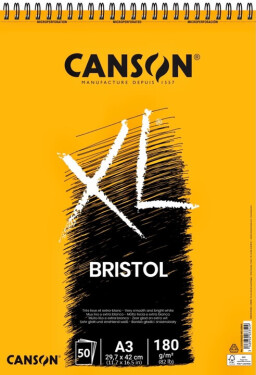 Grafický blok Canson XL Bristol A3 180g 31078A022