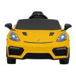 Mamido Elektrické autíčko Porsche Spyder RS 718 lakované žluté