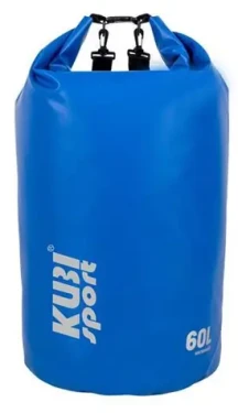 KUBIsport Lodní vak 60 l modrý / Nepromokavý vak / Objem 60 l (05-BA12K-MO)