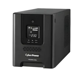 CyberPower Professional Tower LCD 2200VA/1980W / UPS / Line-Interaktivní / 9x IEC zásuvka / čistý sinus (PR2200ELCDSL)