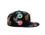 Pánská kšiltovka NBA Logo NEW ERA 5950 All over černá Velikost: 7 1/4