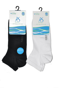 Pánské antibakteriální ponožky Regina Socks Purista bílá 43-46