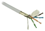 Planet Elite FTP Cat5e drát / Síťový kabel / 4 páry / Dca / box 305 m (KAB-FTP5E-D-PVC-P)