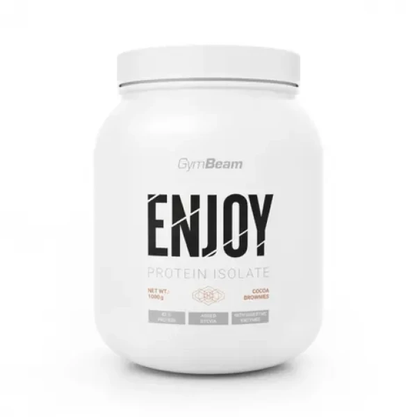 ENJOY Protein Isolate - GymBeam (cocoa brownies, 1000 g) (69808-1-1000g-cocoabrownies)