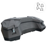 Zadní plastový box Shark AX92 na Goes Terrox 400/500 prodloužená verze