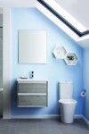 IDEAL STANDARD - Connect Air Skříňka pod umyvadlo, 60x44x52 cm, hnědá mat/bílá mat E0818VY