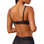 Dámská podprsenka Body Make-Up Illusion Lace Balconette - Triumph černá (0004) 085D