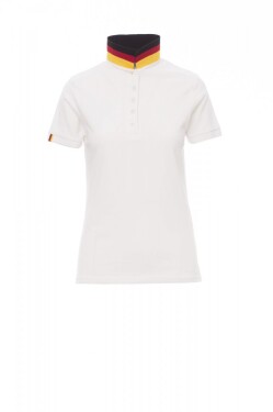 Dámská polokošile Payper NATION LADY Barva: Bílá/ Německo, Velikost: L (000082002100005L)