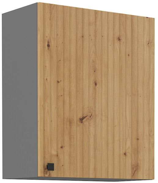 Horní skříňka Ava 60 G-72 1F Barva korpusu: Antracit, Barva dvířek: Dub Artisan