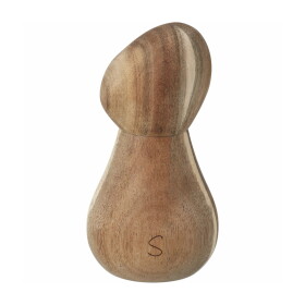 Räder Mlýnek s keramickým strojkem Salt, hnědá barva, dřevo