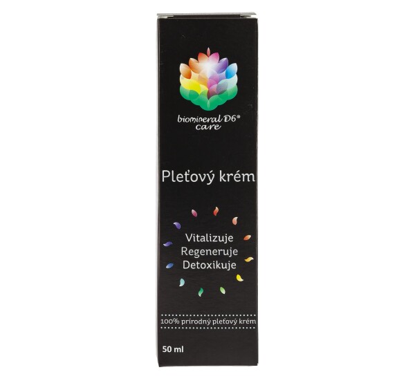 Biomineral D6 Přírodní pleťový krém 50ml