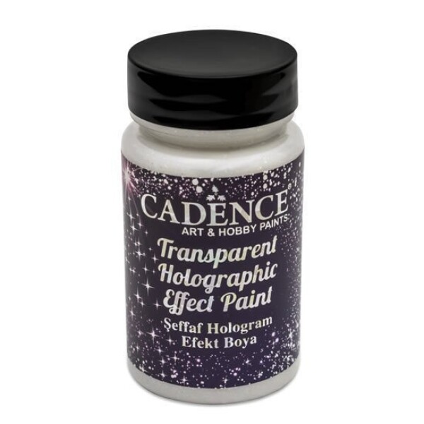Barva s průhledným holografickým efektem Cadence / 90 ml