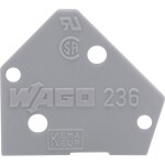 WAGO 236-800 Koncová deska 2000 ks