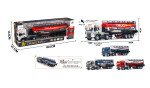 Mamido Nákladní auto s cisternou 1:24 světelné a zvukové efekty bílé MT1297