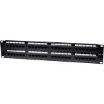 Intellinet 560283 48 portů síťový patch panel 483 mm (19) CAT 3, CAT 4, CAT 5, CAT 5e, CAT 6 2 U neosazený