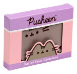 Sada 4 podtácků Pusheen