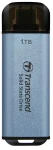 Transcend ESD300C Externí SDD 1TB modrá / USB-C 3.2 Gen 2 / R: 1050MBs / W: 950MBs (TS1TESD300C)
