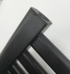 MEXEN - Hades otopný žebřík/radiátor 1200 x 400 mm, 465 W, černá (W104-1200-400-00-70) 2. jakost