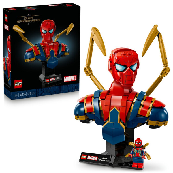 LEGO® ǀ Marvel 76326 Busta Iron Spider-Mana - LEGO® Marvel Super Heroes