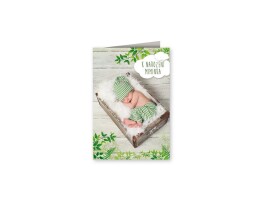 Ptakoviny.cz Přání - hrací - k narození miminka