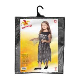 Dětský kostým Čarodějnice černá, velikost M