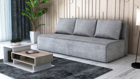 FRONTI Pohovka FIRE REST šedá - Manšestr 20550