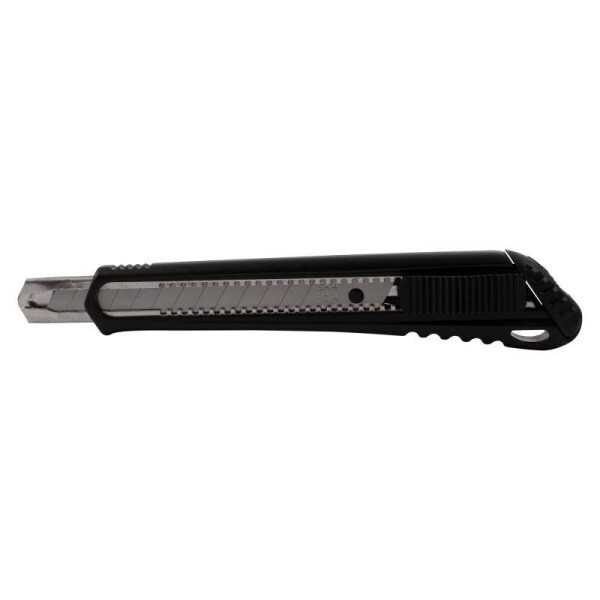 Nůž s odlamovací čepelí, s automatickou aretací, 9 mm, STALCO PERFECT