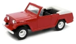 WELLY Model 1967 Jeep Jeepster Commando Roadster bílá