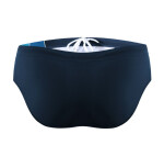 Pánské plavky slipy 402 - Sesto Senso černá s červenou 3XL