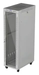 Rozvaděč 42U 600x1000 šedá / Stojanový rozvaděč / 19" / Flat pack / Skleněné dveře / LCD (FF01-6042-12SL)