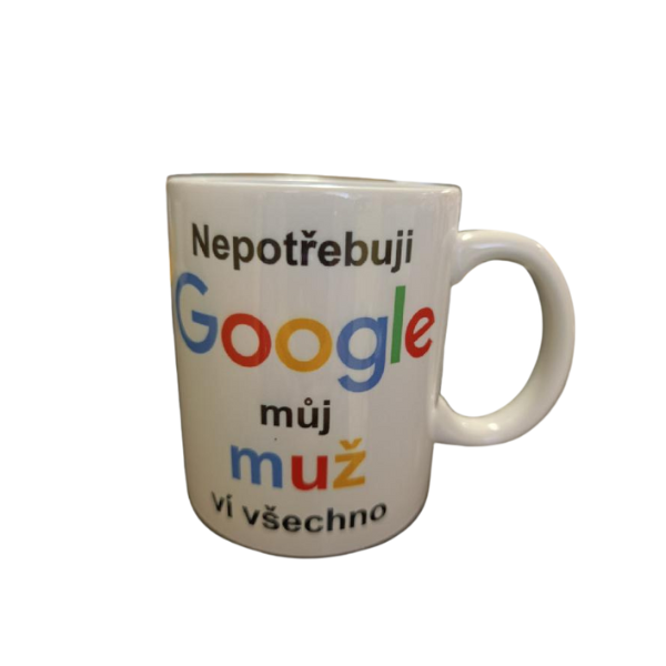 Mdeco Hrnek - google můj muž ví všechno