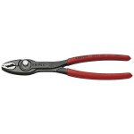 KNIPEX - kleště půlkulaté, zahnuté, s křížovým ozubením - 200mm, vysoká pevnost čelistí (3821200)